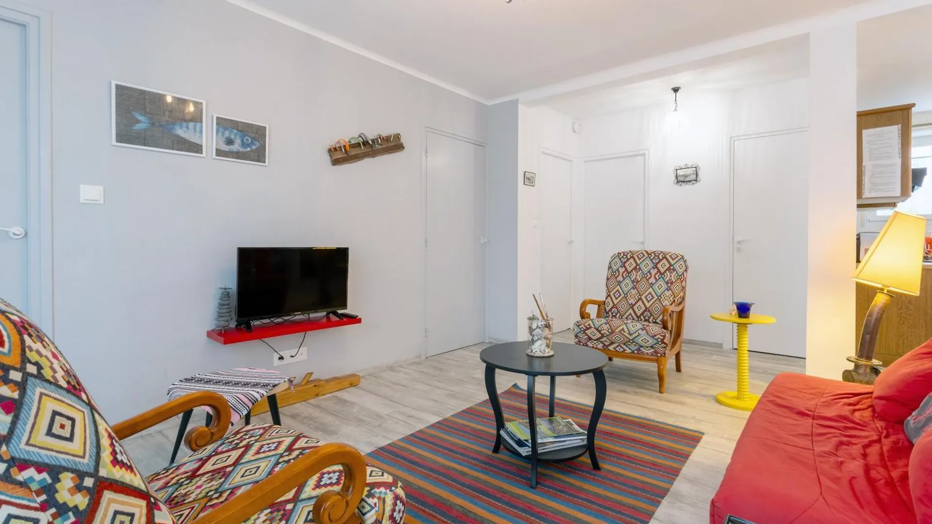 Appartement Face Mer - 50M Plage ドゥアルヌネ フランス